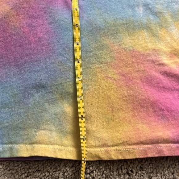 Women’s Gigio Plus Tiedye Top with animal print sleeves - Picture 5 of 9